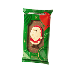 Celebre esse momento especial com o encanto e o sabor envolvente do Tablete Cacau Magia de Papai Noel ao Leite. Sendo uma aposta assertiva de presente para essa data, esse tablete combina a suavidade do chocolate ao leite com o visual lúdico e encantador do Papai Noel.

Sabor que encanta
Feito com o clássico chocolate ao leite da Cacau Show, o Tablete Cacau Magia de Papai Noel ao Leite oferece uma textura cremosa e um sabor suave que derrete na boca. Cada pedaço é uma experiência doce e irresistível, proporcionando momentos de puro prazer durante as festas.

Detalhes
•    Em formato de Papai Noel, trazendo um toque ainda mais especial para essa data. 
•    Feito com o mais puro chocolate ao leite, proporcionando um sabor irresistível.
•    Presente marcante. 

Por que escolher o Tablete Cacau Magia de Papai Noel ao Leite 54g?
O Tablete Cacau Magia de Papai Noel ao Leite da Cacau Show é a escolha perfeita para quem deseja celebrar o Natal de maneira doce e divertida. Com seu design encantador e sabor inigualável, é o presente ideal.